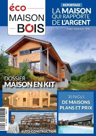 Eco maison bois n°35 - Mw communication - Graphiste Webmaster Montauban Toulouse
