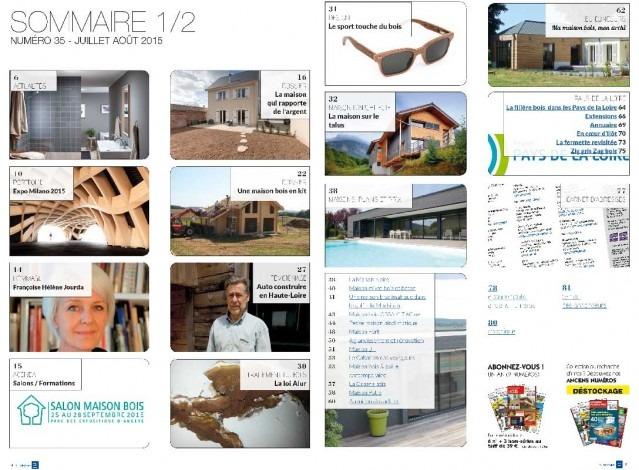 Eco maison bois n°35 intérieur - Mw communication - Graphiste Webmaster Montauban Toulouse