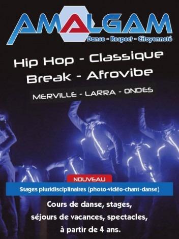 Flyer Amalgam recto - - Mw communication - Graphiste Webmaster Montauban Toulouse