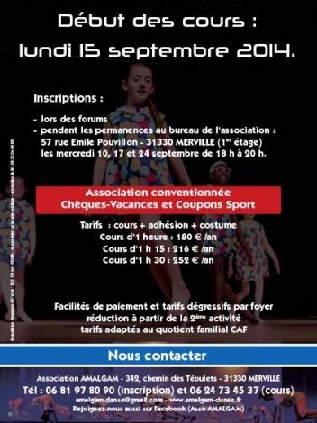 Flyer Amalgam verso - - Mw communication - Graphiste Webmaster Montauban Toulouse