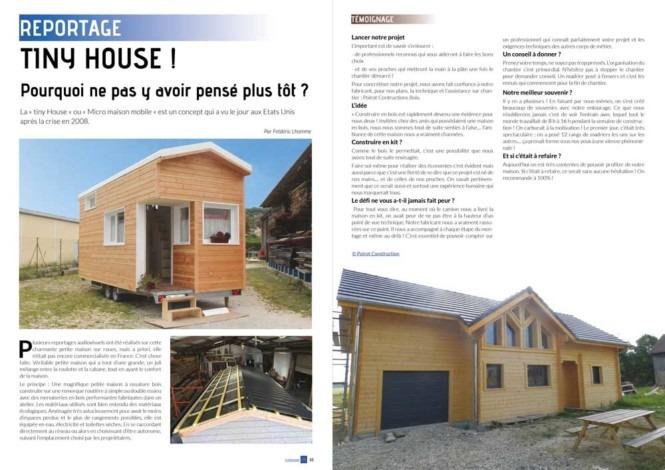 Eco Maison Bois n° 40 pages- Mw communication - Graphiste Webmaster Montauban Toulouse