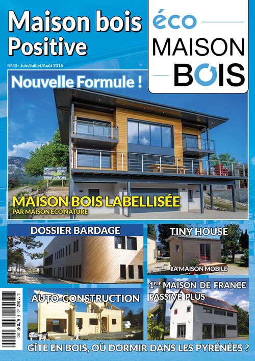 Eco maison Bois n°40- Mw communication - Graphiste Webmaster Montauban Toulouse