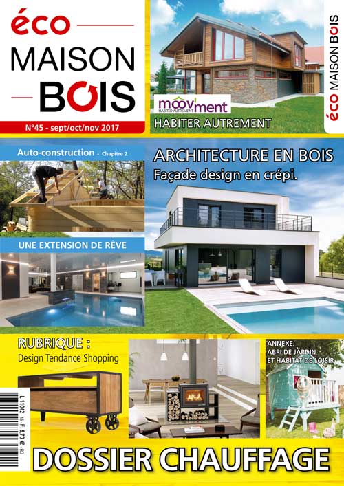 Eco maison Bois N°45- Mw communication - Graphiste Webmaster Montauban Toulouse