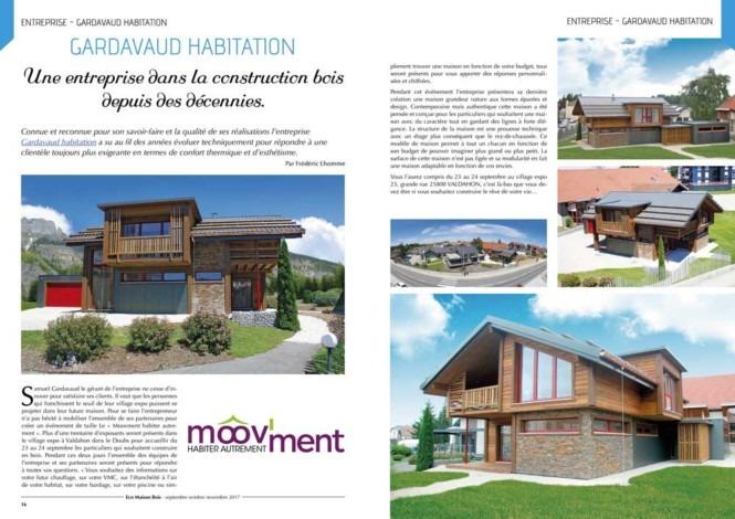 Eco maison Bois N°45- Mw communication - Graphiste Webmaster Montauban Toulouse