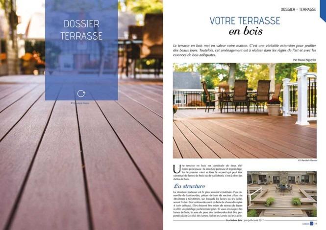 Eco maison Bois N°44- Mw communication - Graphiste Webmaster Montauban Toulouse