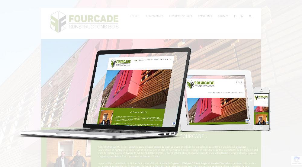 Charpentes Fourcade- Mw communication - Graphiste Webmaster Montauban Toulouse