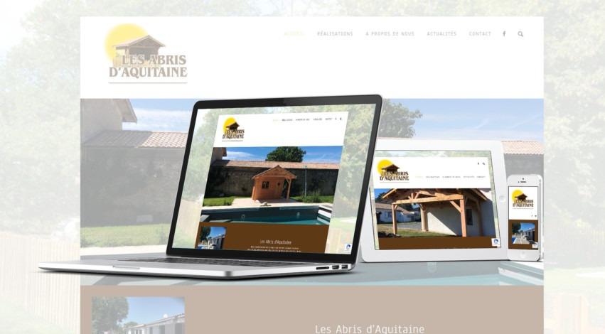 Abris d'aquitaine - Mw communication - Webmaster Montauban Toulouse