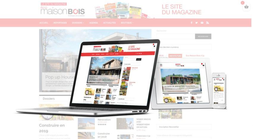 Eco maison Bois - Mw communication - Webmaster Montauban Toulouse